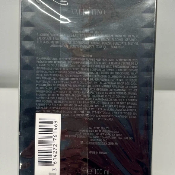 Valentino Uomo Born in Roma - Black and Pink - Eau de Toilette - 100ml / 3.4 Fl. - Picture 3 of 5